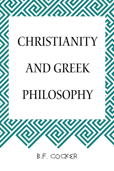 Christianity and Greek Philosophy main product photo