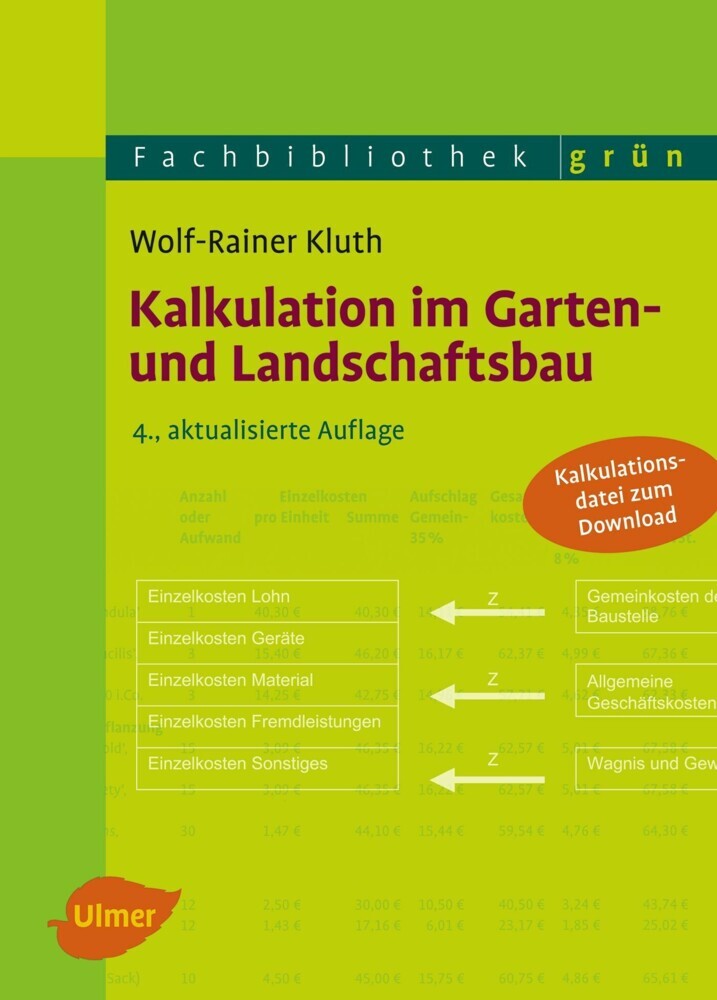 Kalkulation im Garten- und Landschaftsbau main product photo