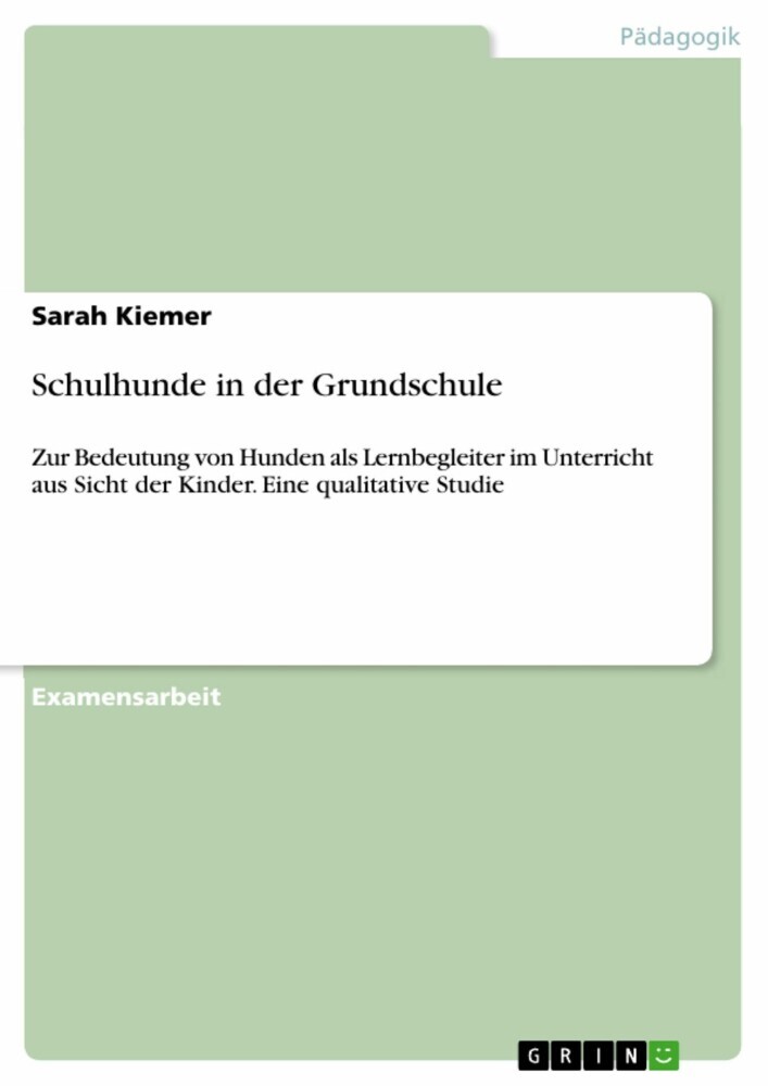 Schulhunde in der Grundschule main product photo