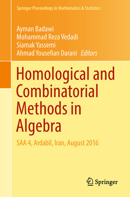 Homological and Combinatorial Methods in Algebra main product photo