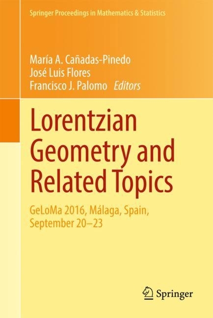 Lorentzian Geometry and Related Topics main product photo