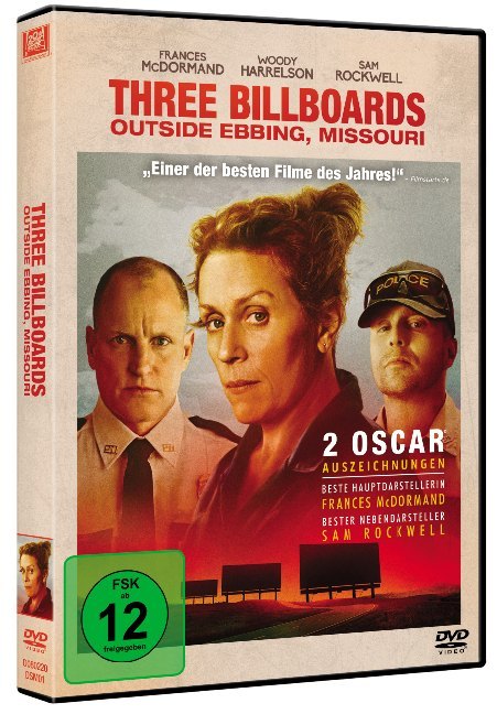 Three Billboards Outside Ebbing, Missouri, 1 DVD main product photo