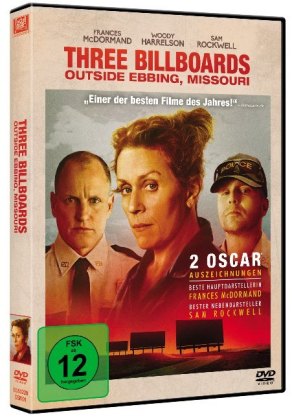 Three Billboards Outside Ebbing, Missouri, 1 DVD