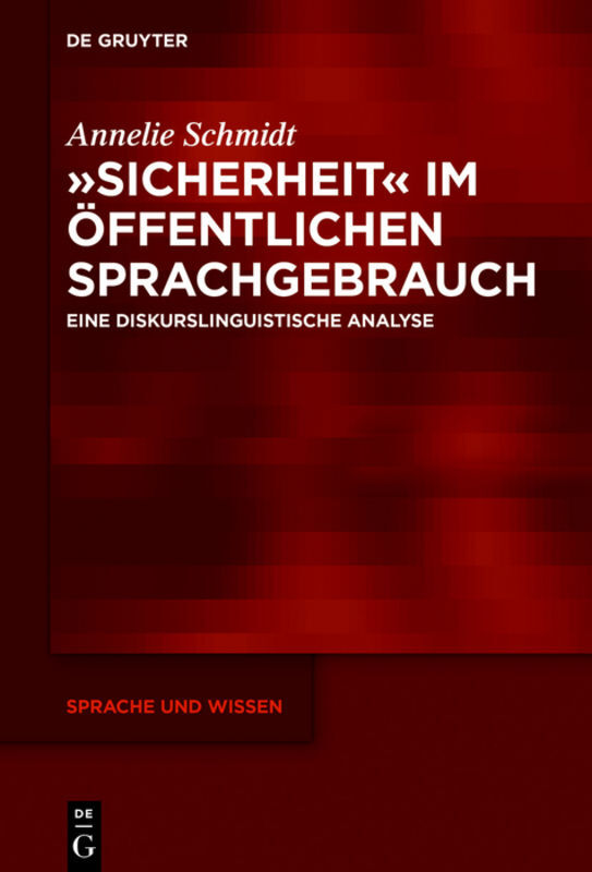 "Sicherheit" im öffentlichen Sprachgebrauch main product photo