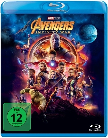 Avengers: Infinity War, 1 Blu-ray main product photo