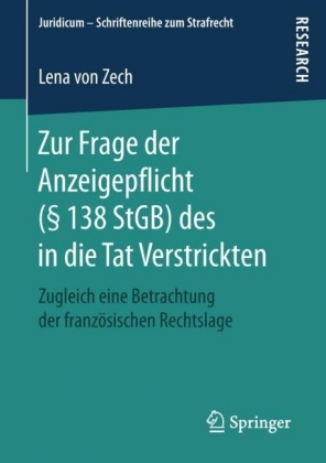 Zur Frage der Anzeigepflicht ( 138 StGB) des in die Tat Verstrickten