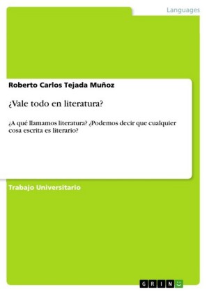 ¿Vale todo en literatura?