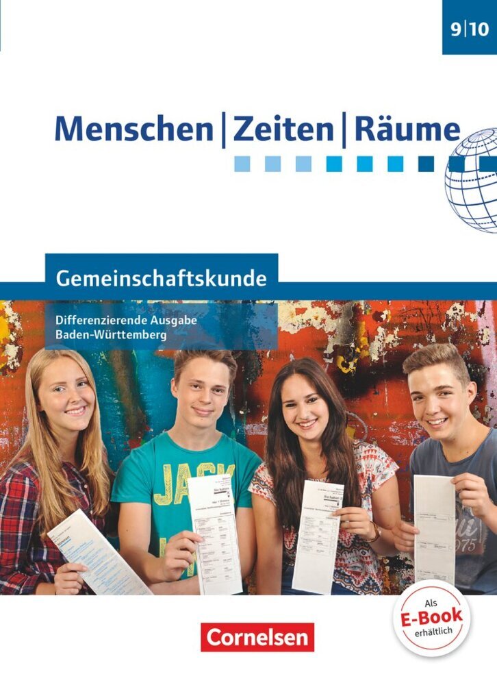 Menschen-Zeiten-Räume - Gemeinschaftskunde Differenzierende Ausgabe Baden-Württemberg - Ausgabe ab 2016 - Band 2: 9./10. Schuljahr main product photo
