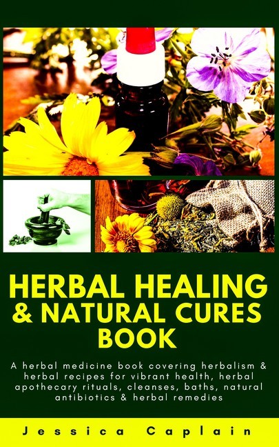 Herbal Healing & Natural Cures Book main product photo
