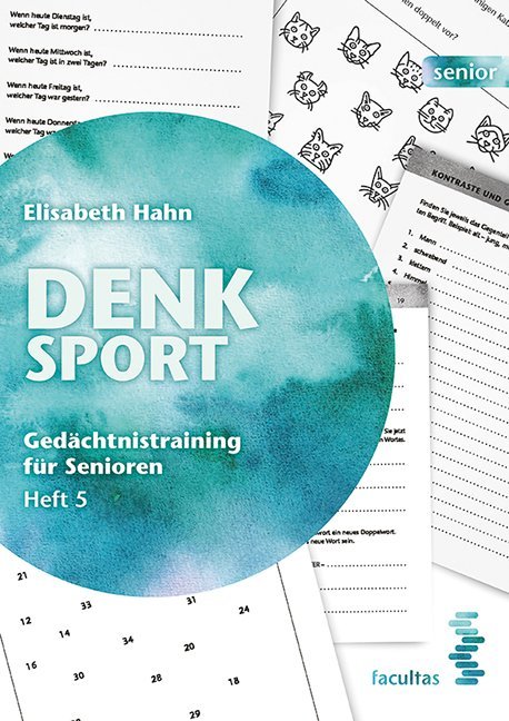 Denksport - Gedächtnistraining für Senioren. H.5 main product photo