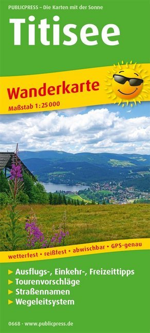 PublicPress Wanderkarte Titisee main product photo