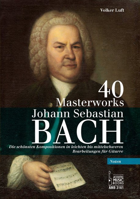 40 Masterworks, Bearbeitungen für Gitarre (Noten) main product photo