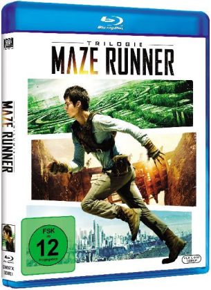 Maze Runner Trilogie, 3 Blu-rays