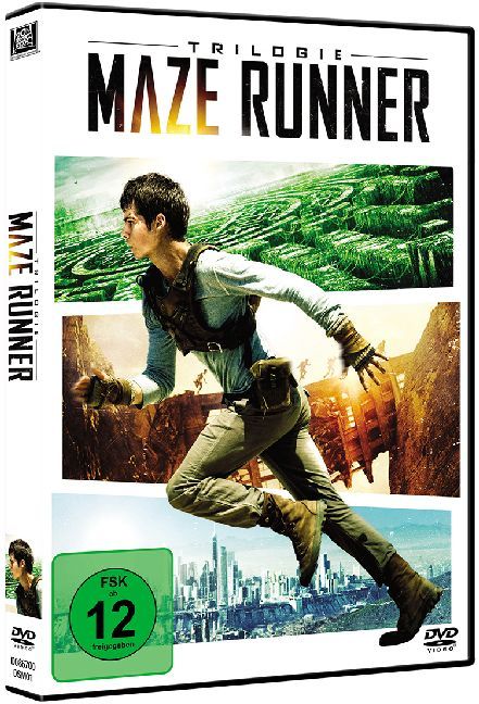 Maze Runner Trilogie, 3 DVDs, 3 DVD-Video main product photo