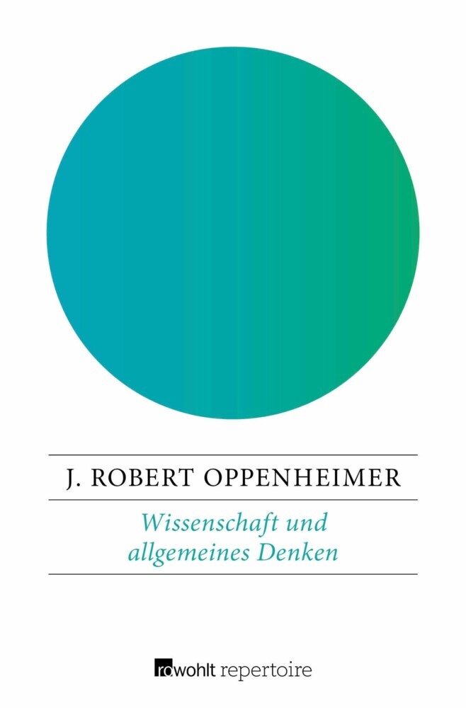 Wissenschaft und allgemeines Denken main product photo