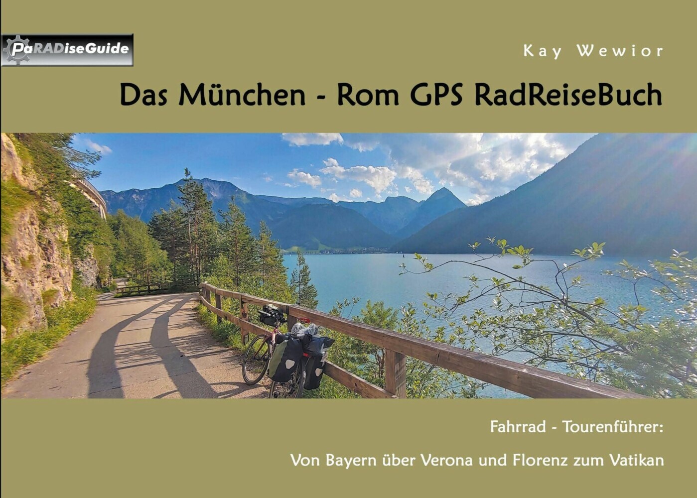 Das München - Rom GPS RadReiseBuch main product photo