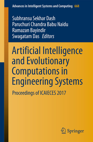 Artificial Intelligence and Evolutionary Computations in Engineering Systems main product photo