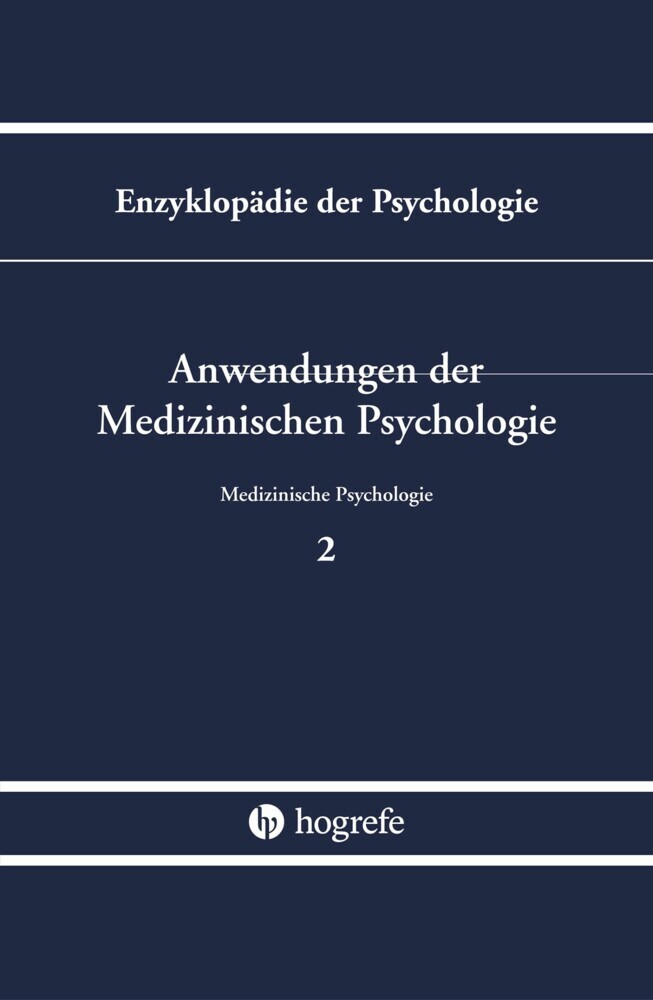 Anwendungen der Medizinischen Psychologie main product photo