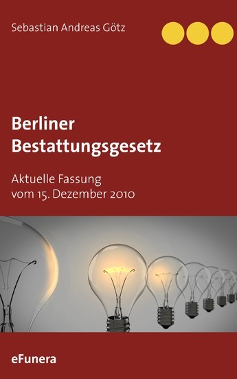 Berliner Bestattungsgesetz main product photo