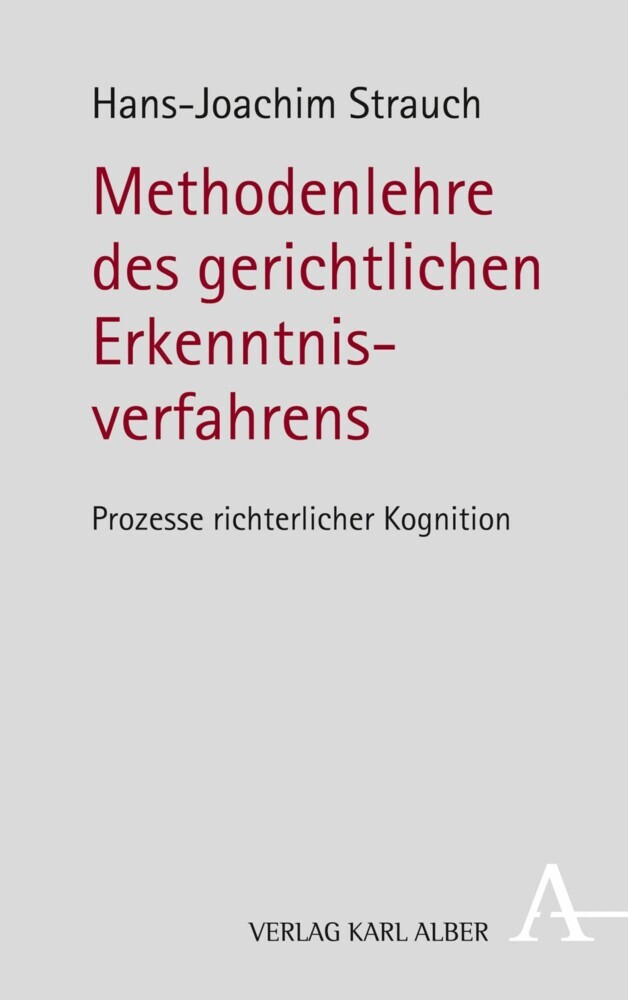 Methodenlehre des gerichtlichen Erkenntnisverfahrens main product photo