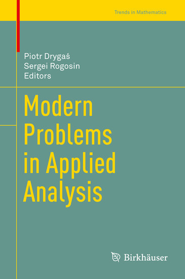 Modern Problems in Applied Analysis main product photo