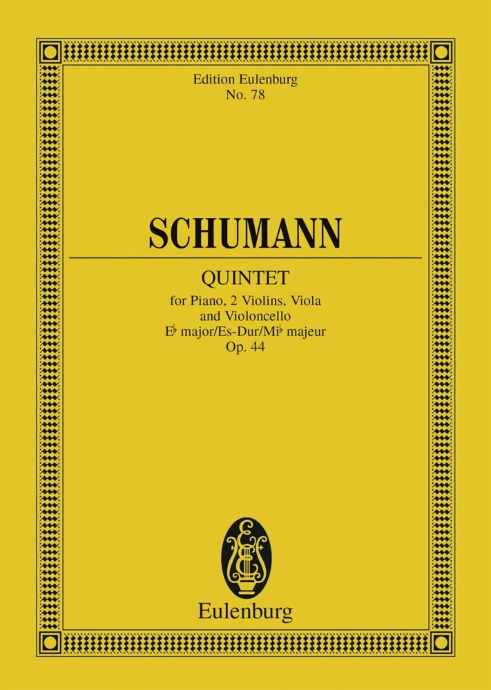 Piano Quintet Eb major main product photo