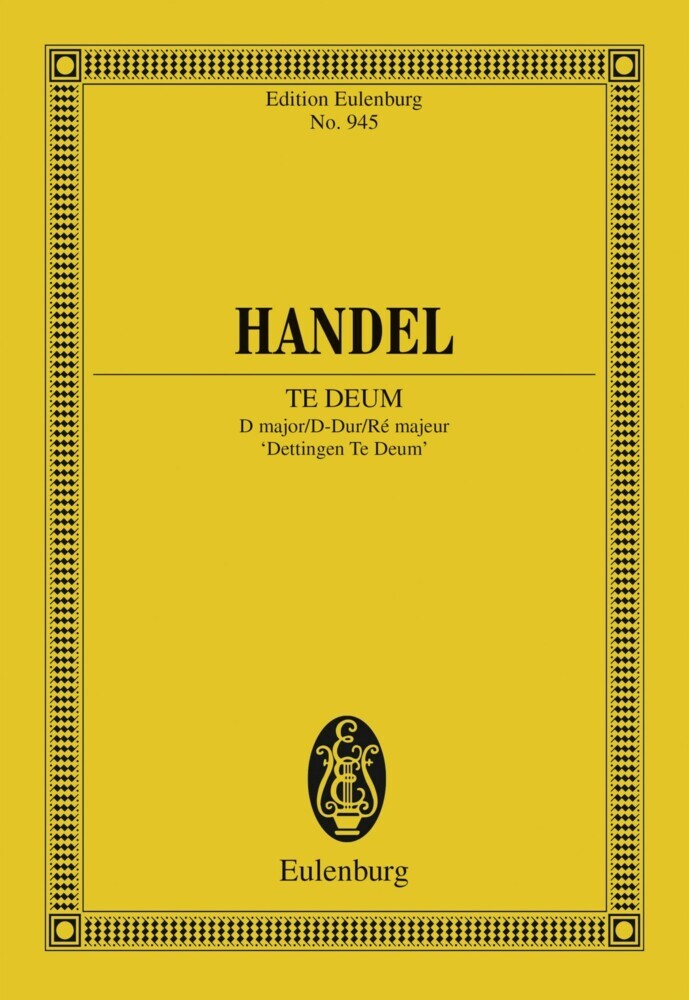 Te Deum D major main product photo