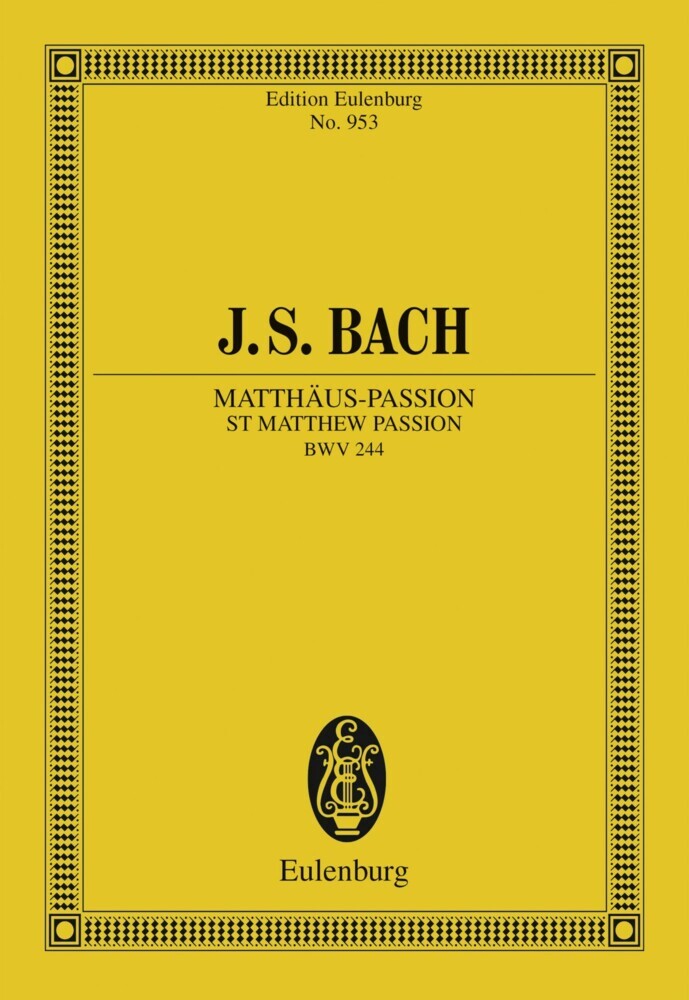St Matthew Passion main product photo