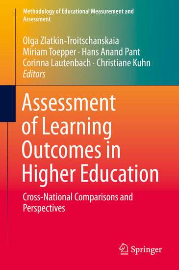 Assessment of Learning Outcomes in Higher Education main product photo