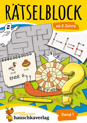 Rätselblock ab 8 Jahre - Band 1. Bd.1