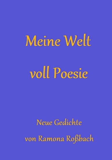 Meine Welt voll Poesie main product photo