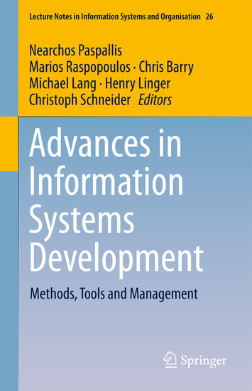 Advances in Information Systems Development main product photo