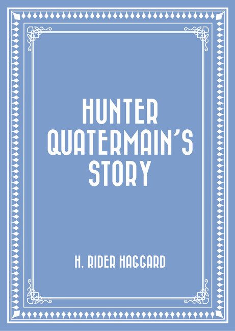 Hunter Quatermain's Story main product photo
