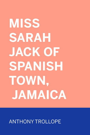 Miss Sarah Jack of Spanish Town, Jamaica main product photo