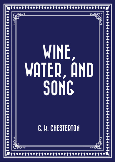 Wine, Water, and Song main product photo