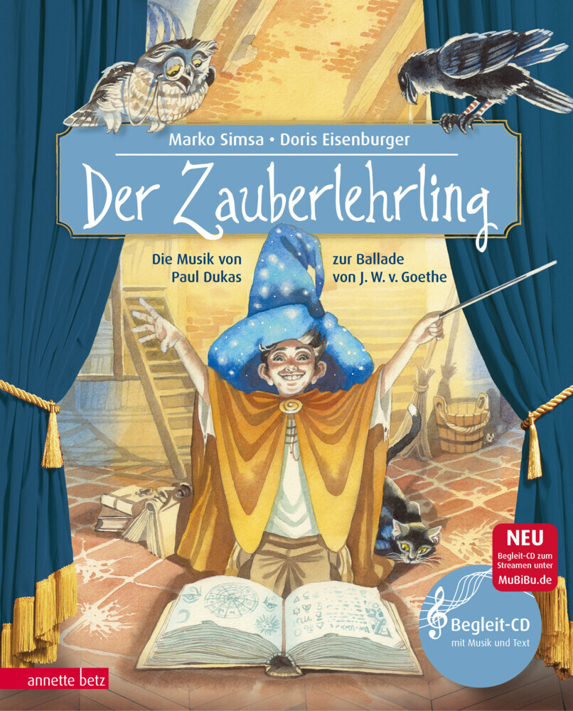 Der Zauberlehrling (Das musikalische Bilderbuch mit CD und zum Streamen) main product photo