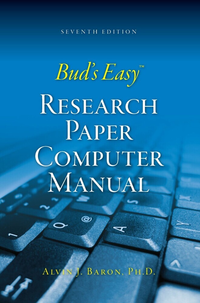 Bud's Easy Research Paper Computer Manual main product photo