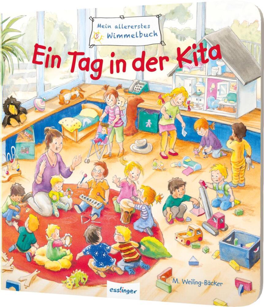 Mein allererstes Wimmelbuch: Ein Tag in der Kita main product photo