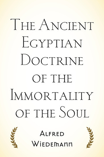 The Ancient Egyptian Doctrine of the Immortality of the Soul main product photo