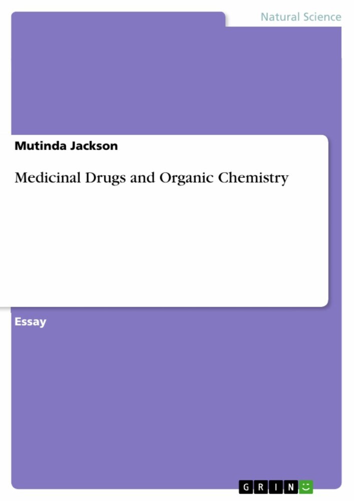 Medicinal Drugs and Organic Chemistry main product photo