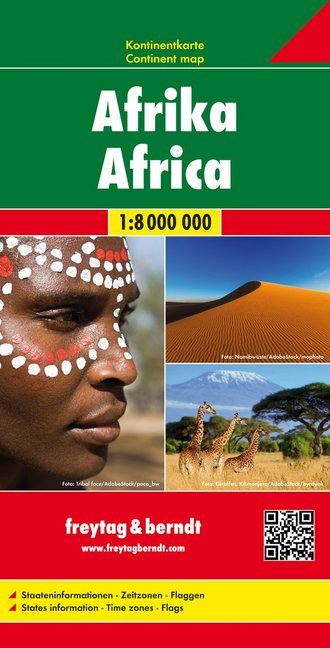 Freytag & Berndt Kontinentkarte Afrika 1:8 Mio. Africa / Afrique main product photo
