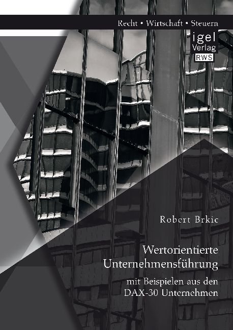 Wertorientierte Unternehmensführung mit Beispielen aus den DAX-30 Unternehmen main product photo