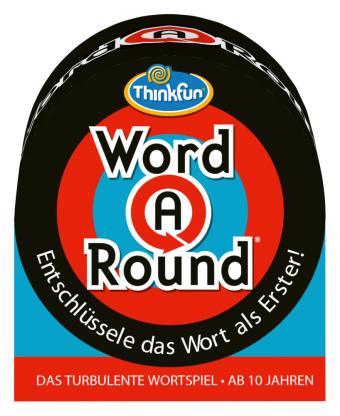 ThinkFun - 76307 - Word-a-round - Das Wortsuchspiel. Entschlüssle das Wort als Erster! Ein Suchspiel für 2-4 Spieler ab 10 Jahren.