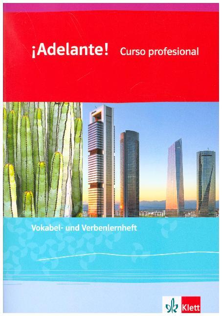 ¡Adelante! Curso profesional. Ausgabe spätbeginnende Fremdsprache ab 2018, Vokabel- und Verbenlernheft main product photo