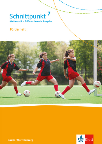 Schnittpunkt Mathematik 7. Differenzierende Ausgabe Baden-Württemberg - 7. Schuljahr, Förderheft main product photo