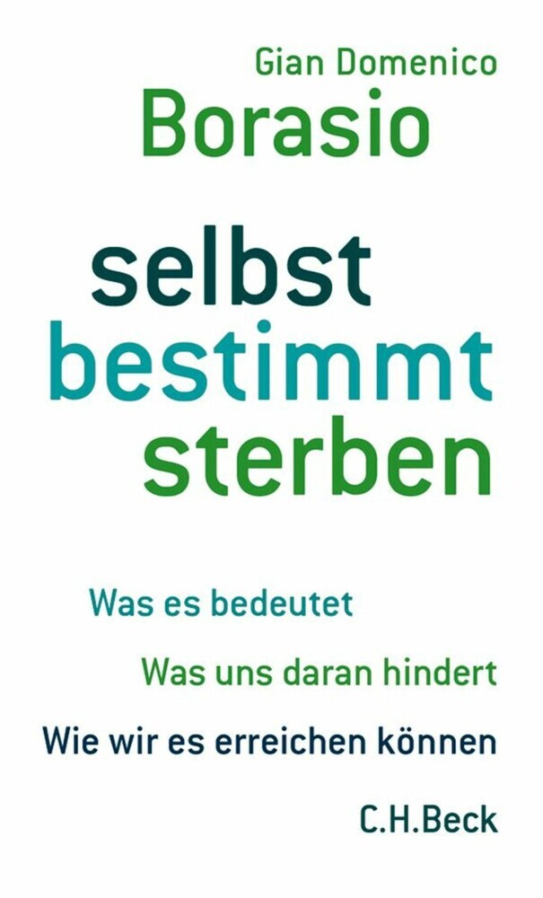 selbst bestimmt sterben main product photo