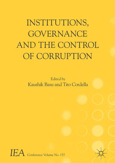 Institutions, Governance and the Control of Corruption main product photo