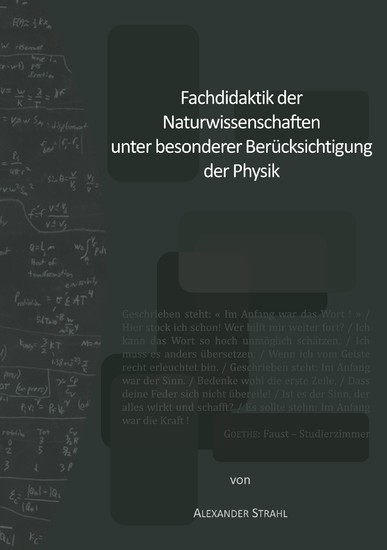 Fachdidaktik der Naturwissenschaften unter besonderer Berücksichtigung der Physik main product photo