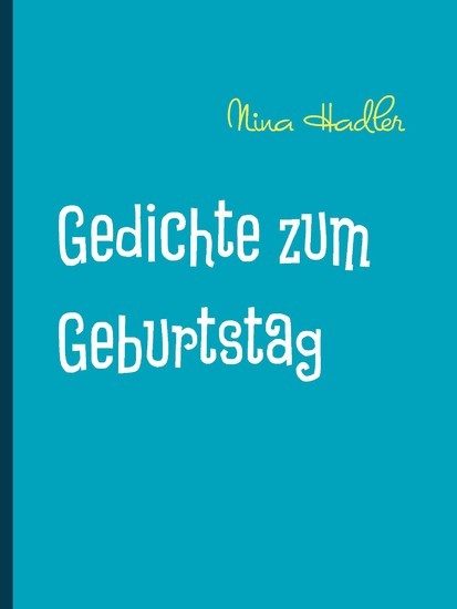 Gedichte zum Geburtstag main product photo