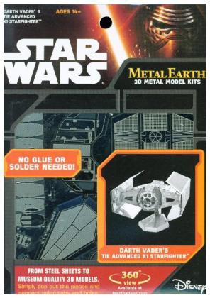Metal Earth: STAR WARS DV Tie Fighter